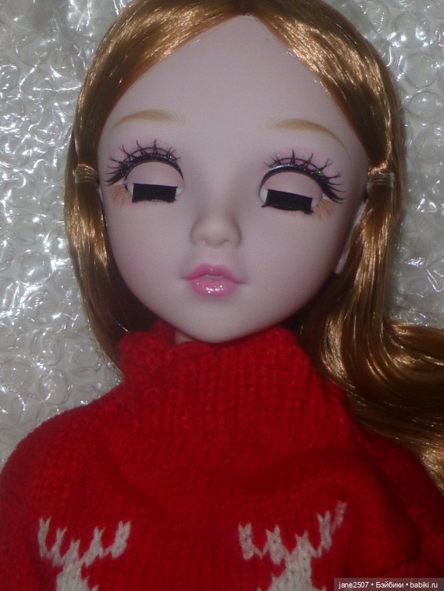 Большая кукла 60 см шарнирная - типа BJD SD - 1/3 - новая в аутфите - Шатенка (фото 5)