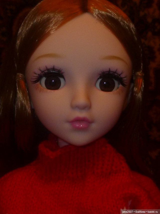 Большая кукла 60 см шарнирная - типа BJD SD - 1/3 - новая в аутфите - Шатенка (фото 8)