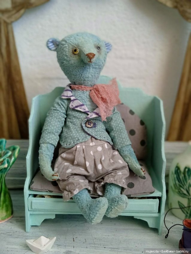 Мишка тедди Бонифаций — Авторские игрушки