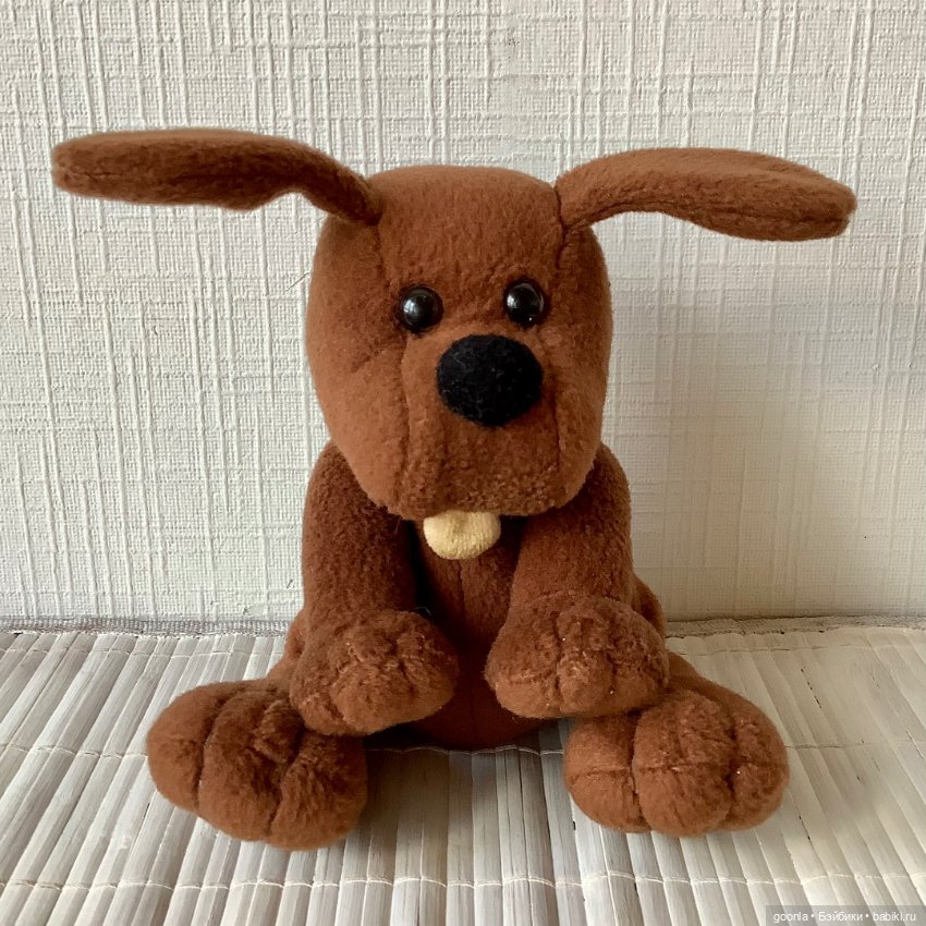 Плюшевый щенок — Игрушки для детей