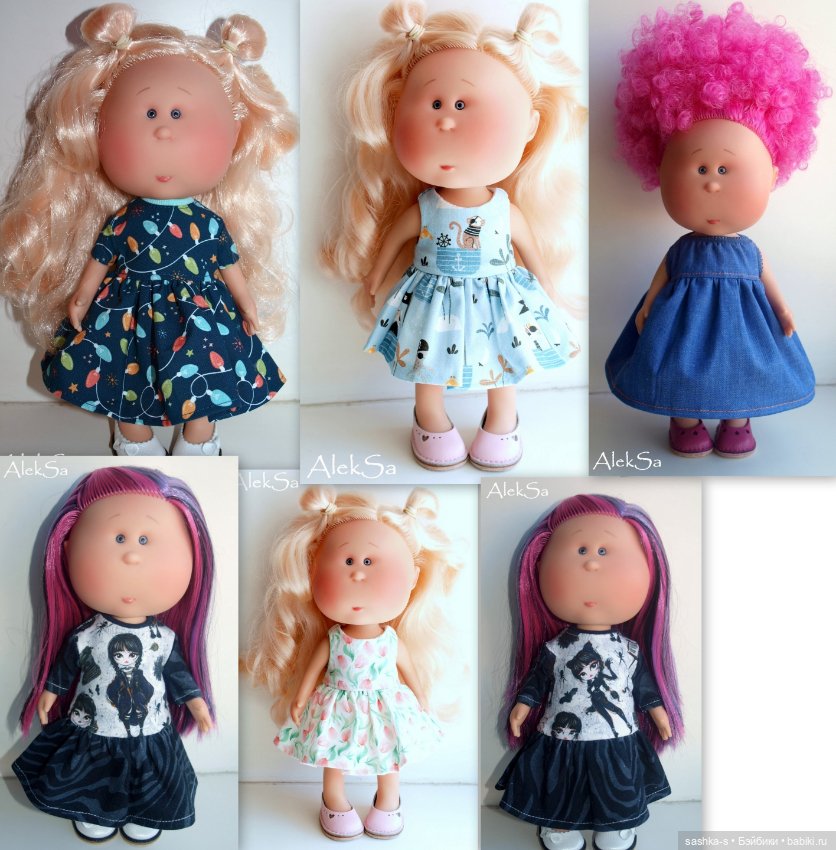 Платья для Паолок, Мий, Монст, Сиблис РР, Минуш и др