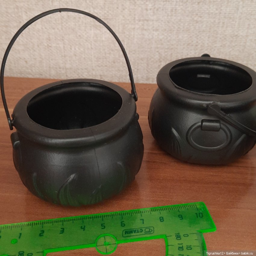 Горшочки для хэллоуина — Миниатюра для кукол (фото 4)