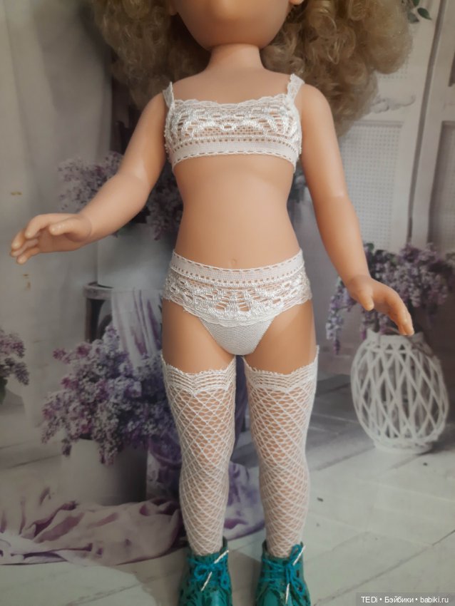 Кружевное нижнее бельё для кукол Любимая Подружка Джесси 37 см и Видал Рохас 41 см (фото 7)