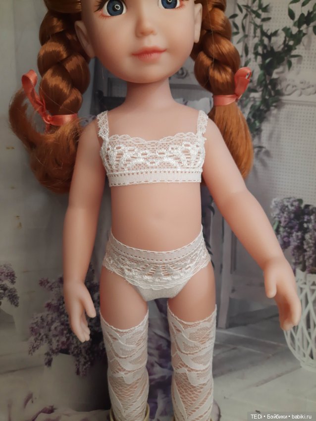 Кружевное нижнее бельё для кукол Любимая Подружка Джесси 37 см и Видал Рохас 41 см (фото 6)