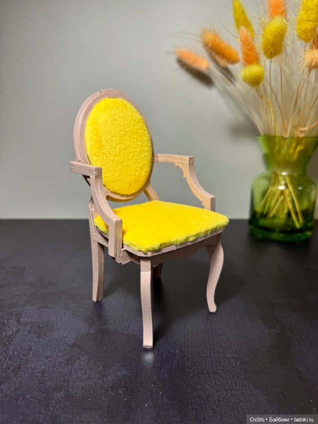 Кукольное кресло для кукол высотой до 30 см (фото 5)