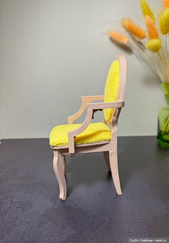 Кукольное кресло для кукол высотой до 30 см (фото 3)