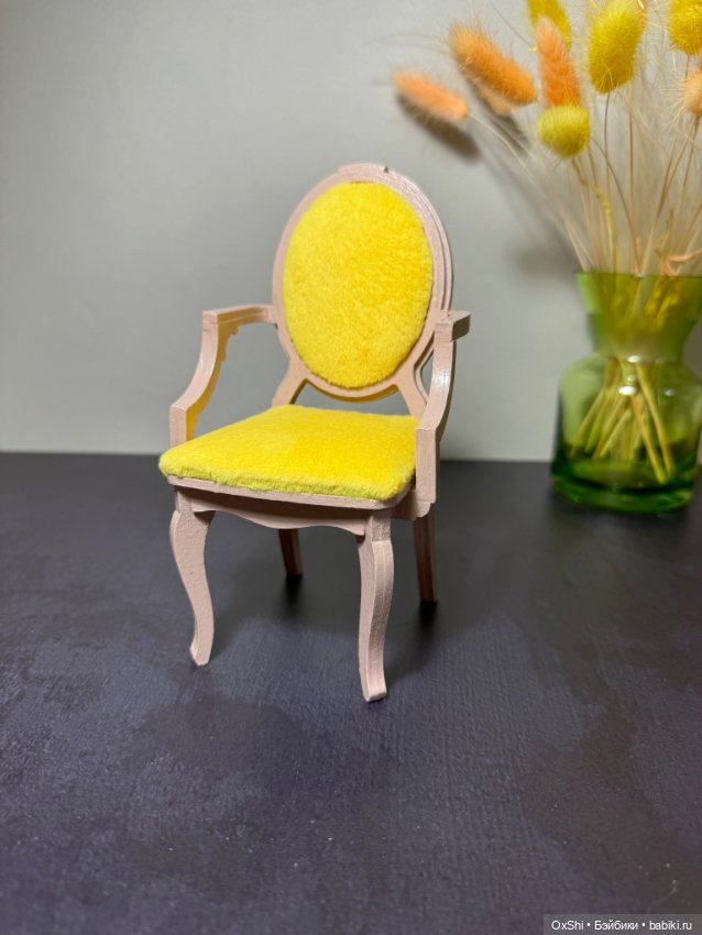 Кукольное кресло для кукол высотой до 30 см (фото 2)