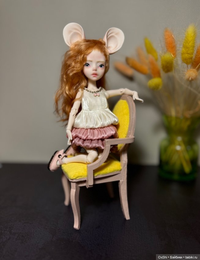 Кукольное кресло для кукол высотой до 30 см (фото 7)