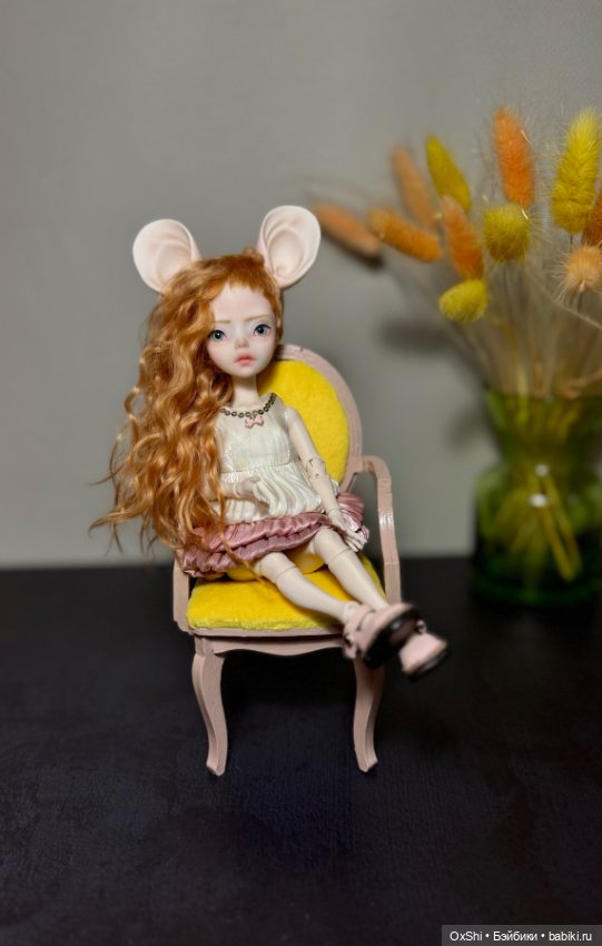 Кукольное кресло для кукол высотой до 30 см (фото 8)