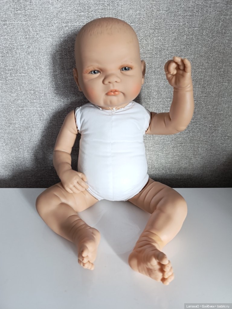 Испанский мягконабивной пупс Guca 50 см (фото 3)