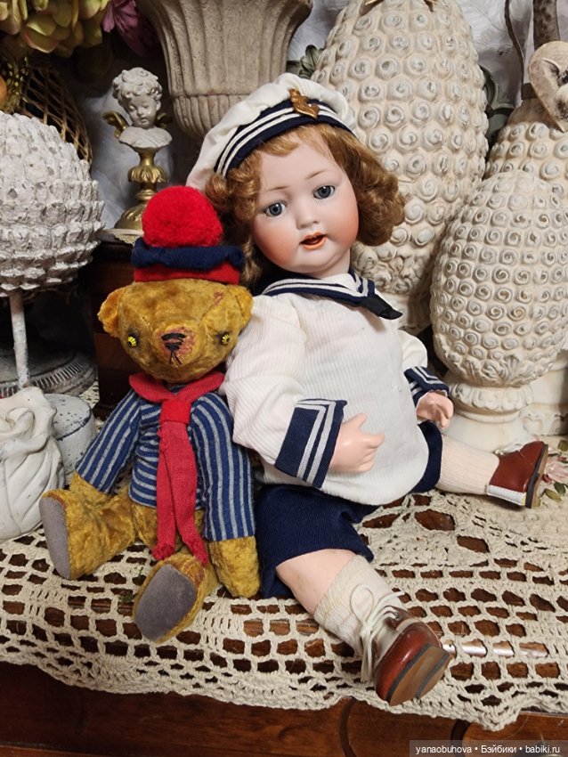 Антикварный малыш Клей Хан 167, рост 34 см (фото 7)