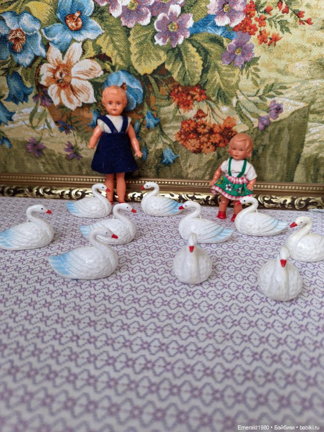 Лебеди игрушки 70х — Винтажные куклы и игрушки детства (фото 2)