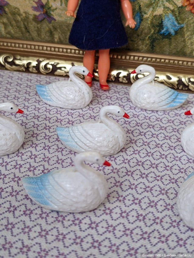 Лебеди игрушки 70х — Винтажные куклы и игрушки детства (фото 3)