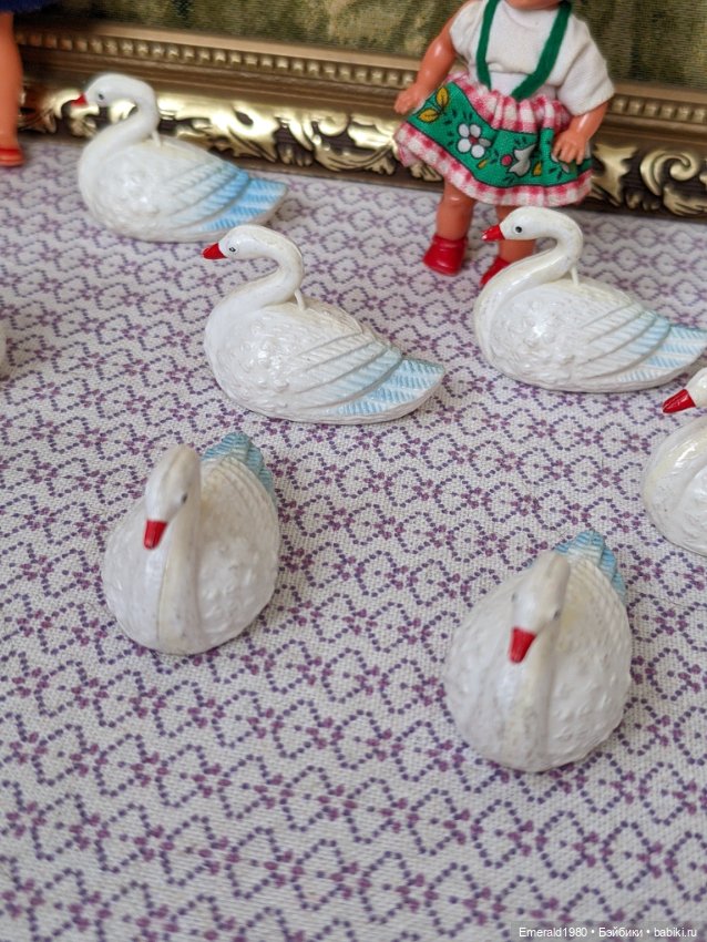 Лебеди игрушки 70х — Винтажные куклы и игрушки детства (фото 4)