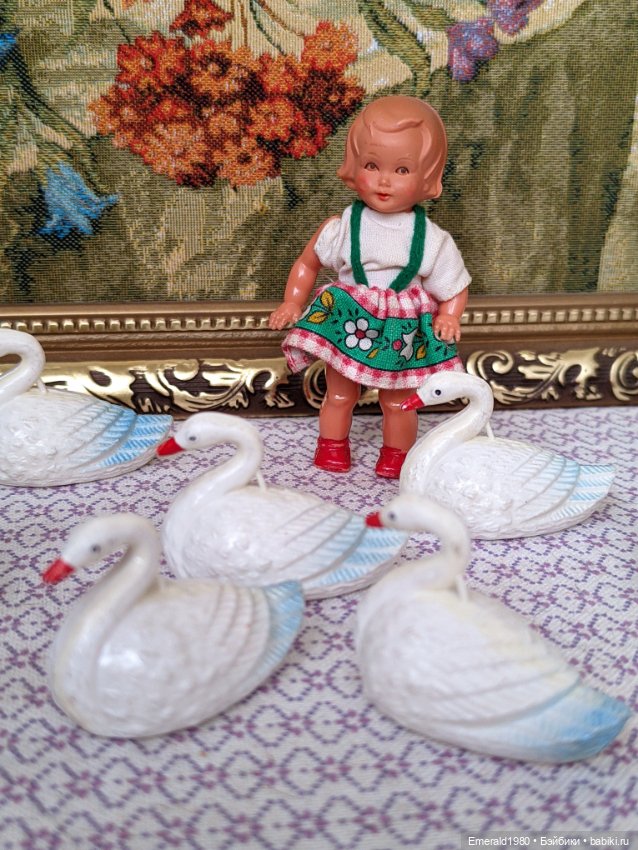 Лебеди игрушки 70х — Винтажные куклы и игрушки детства (фото 6)