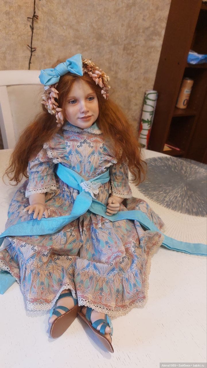 Изумительная фарфоровая кукла от Steve&Angela Clark (фото 6)