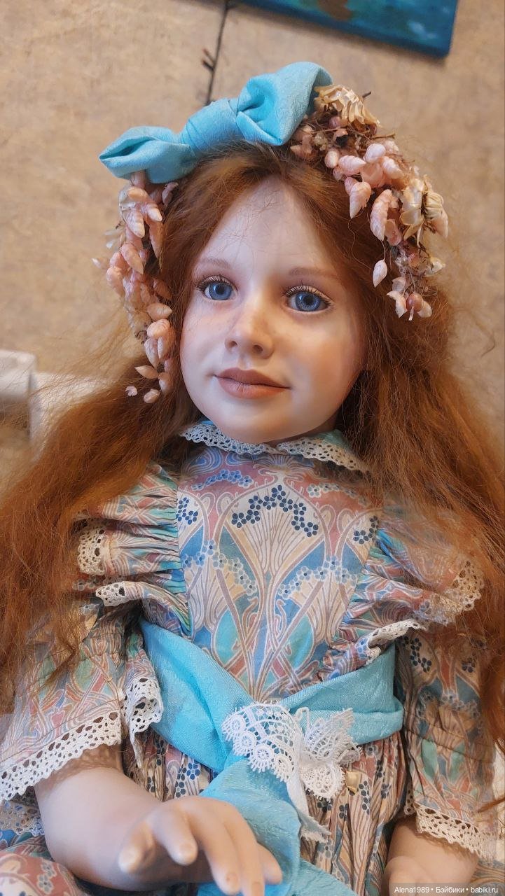 Изумительная фарфоровая кукла от Steve&Angela Clark