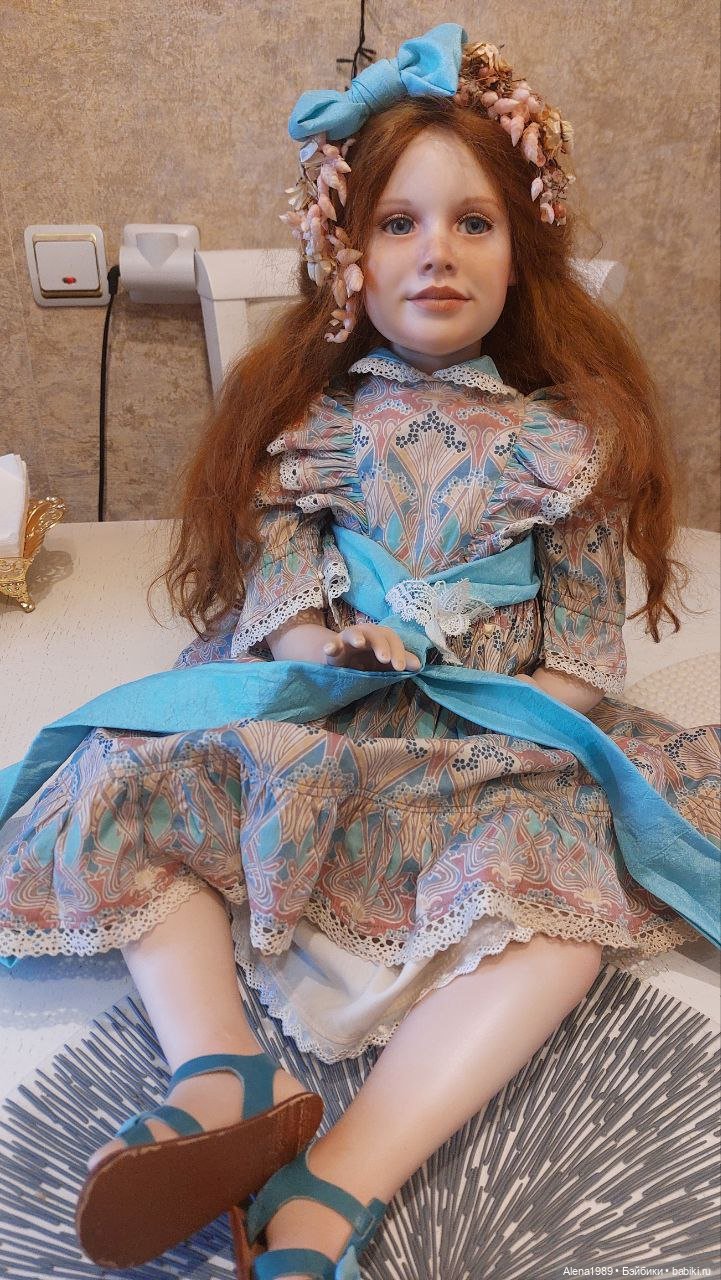 Изумительная фарфоровая кукла от Steve&Angela Clark (фото 7)