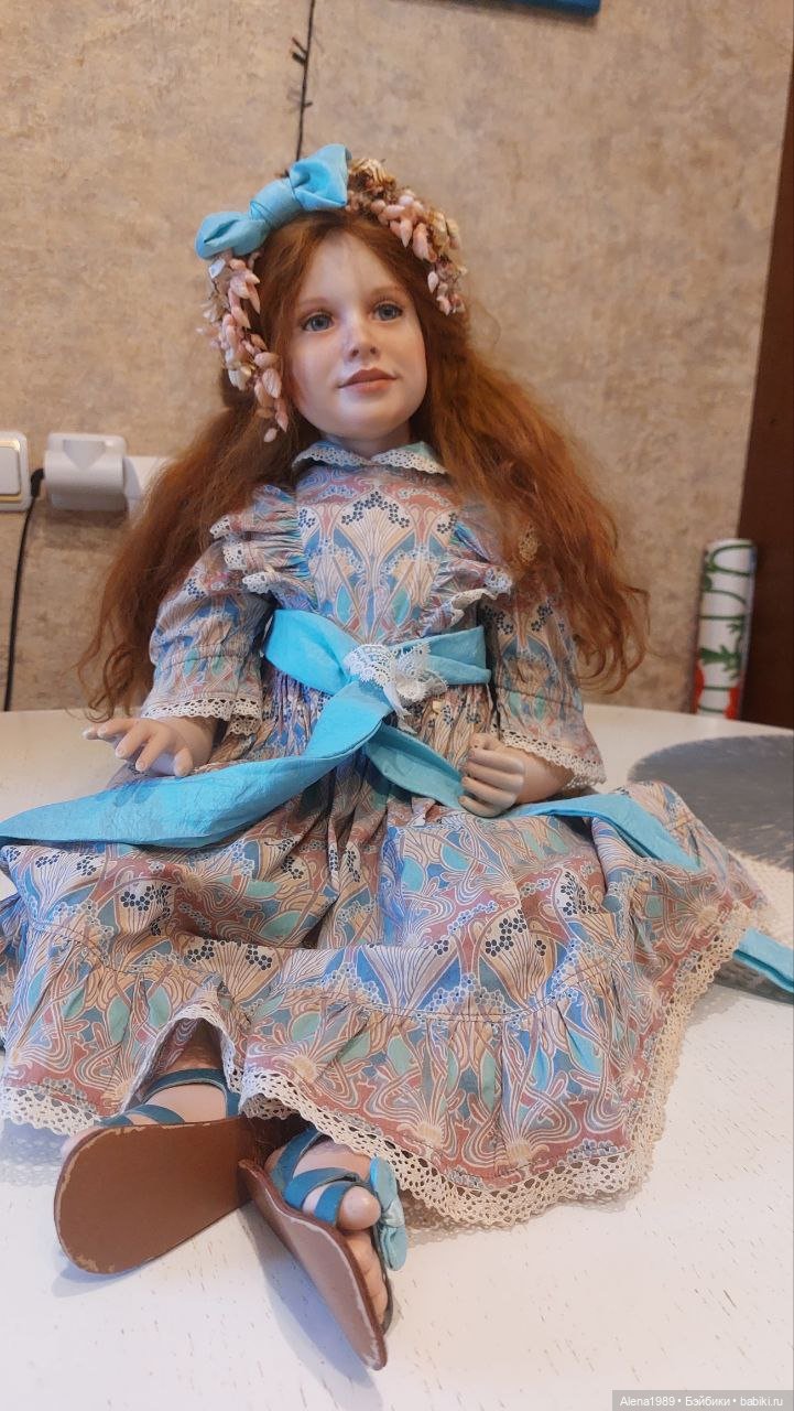 Изумительная фарфоровая кукла от Steve&Angela Clark (фото 5)