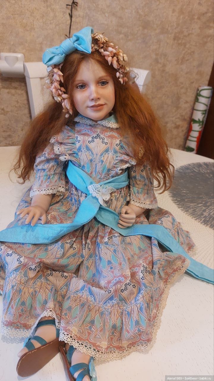 Изумительная фарфоровая кукла от Steve&Angela Clark (фото 4)