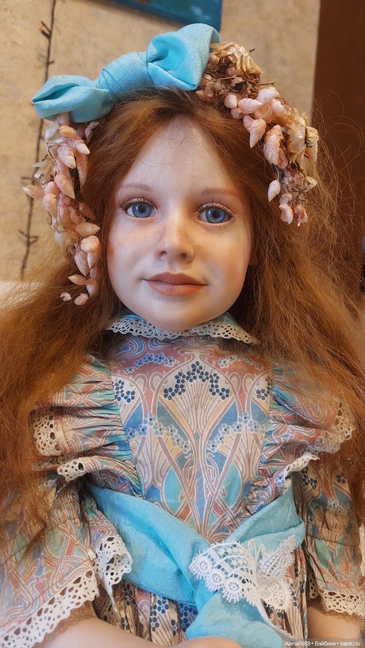 Изумительная фарфоровая кукла от Steve&Angela Clark (фото 2)