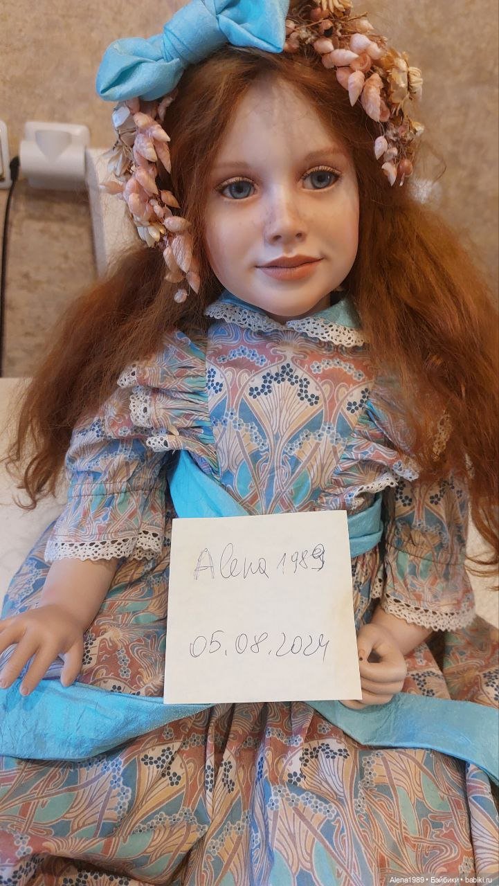 Изумительная фарфоровая кукла от Steve&Angela Clark (фото 8)