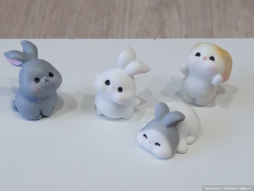 Зайчата лотом #2 — Миниатюра для кукол (фото 4)