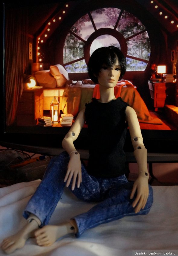 Юноша эльф шарнирная кукла (фото 2)