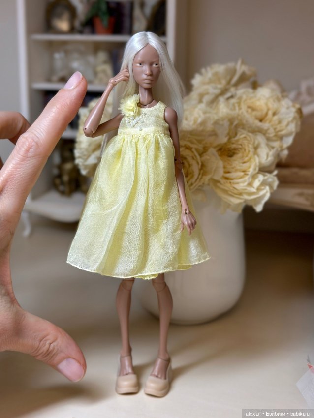 Платье шёлковое для Лоло от Кутуевой (фото 2)