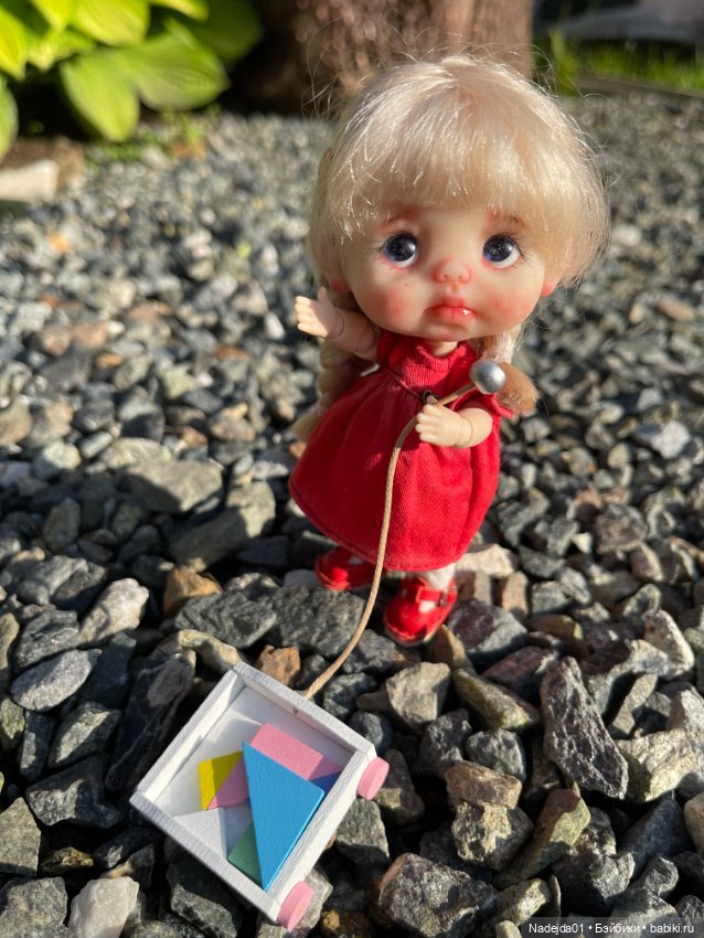 Маленькая булочка — Авторские куклы (фото 3)