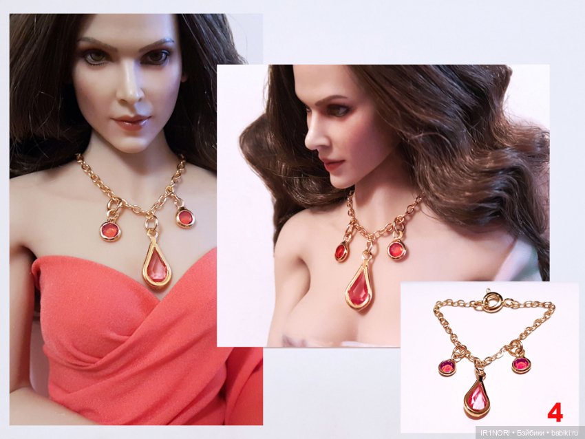 Украшения 1/6 для TBLeague PHICEN, JiaouDoll, Action figure (фото 4)