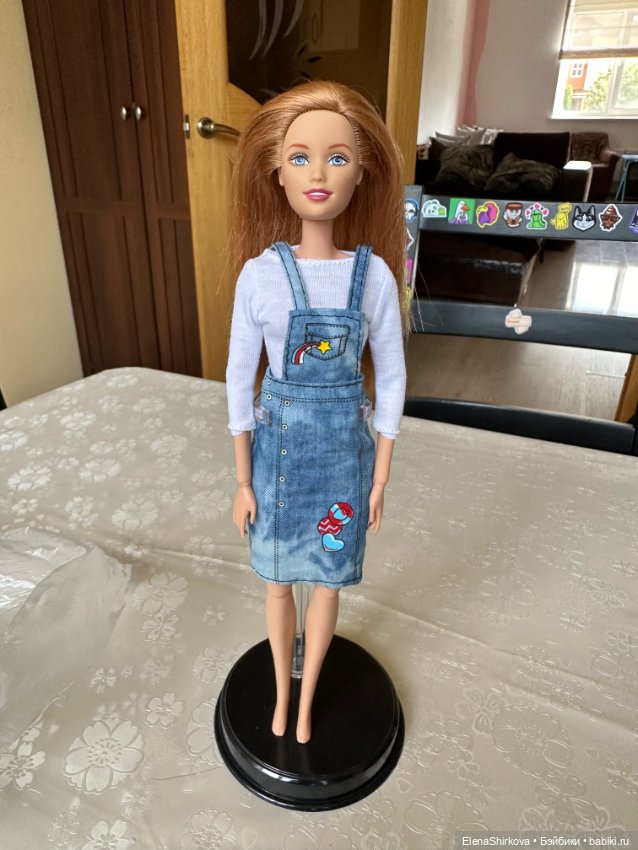 Barbie на молде тин Скиппер на теле экстра