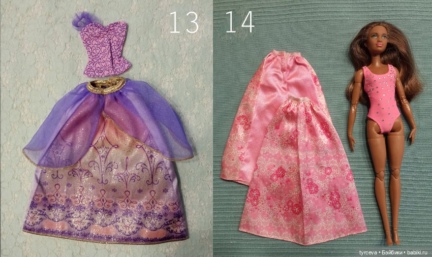 Платья Барби, фирменные аутфиты (фото 5)