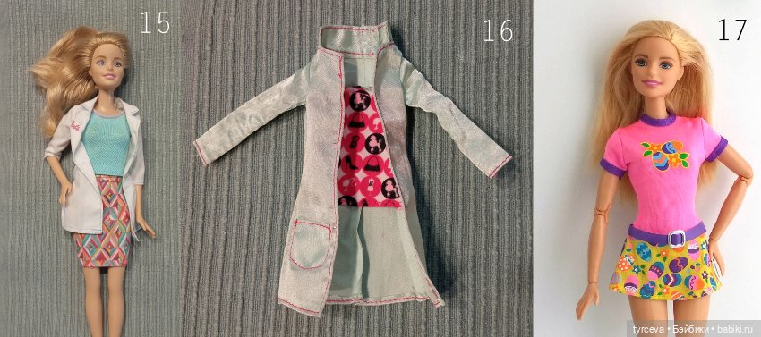 Платья Барби, фирменные аутфиты (фото 6)