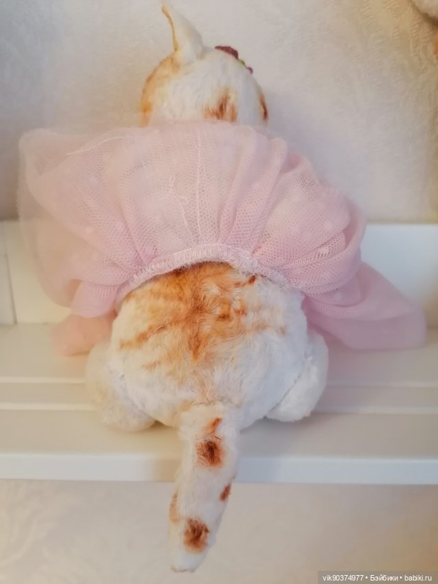 Серьезная кошечкаТедди — Авторские игрушки (фото 5)