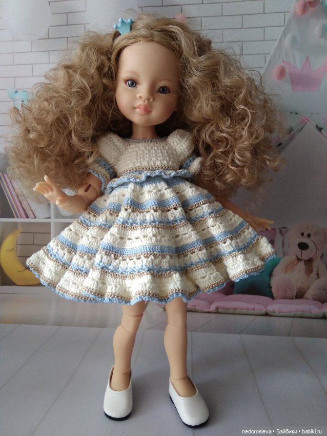 Платье для куклы Паола Рейна