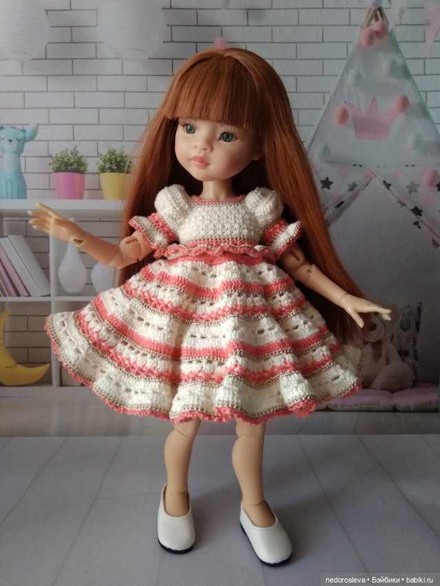 Платье для куклы Паола Рейна (фото 2)