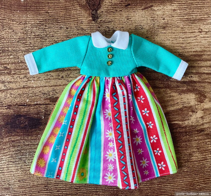Платье для кукол блайз — Одежда для кукол (фото 2)