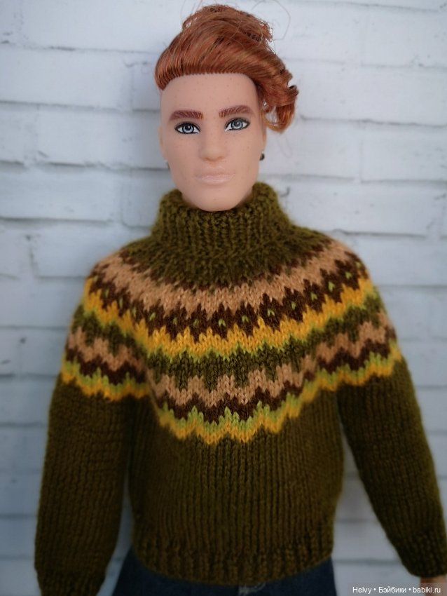 Свитер лопапейса для Кена (фото 2)