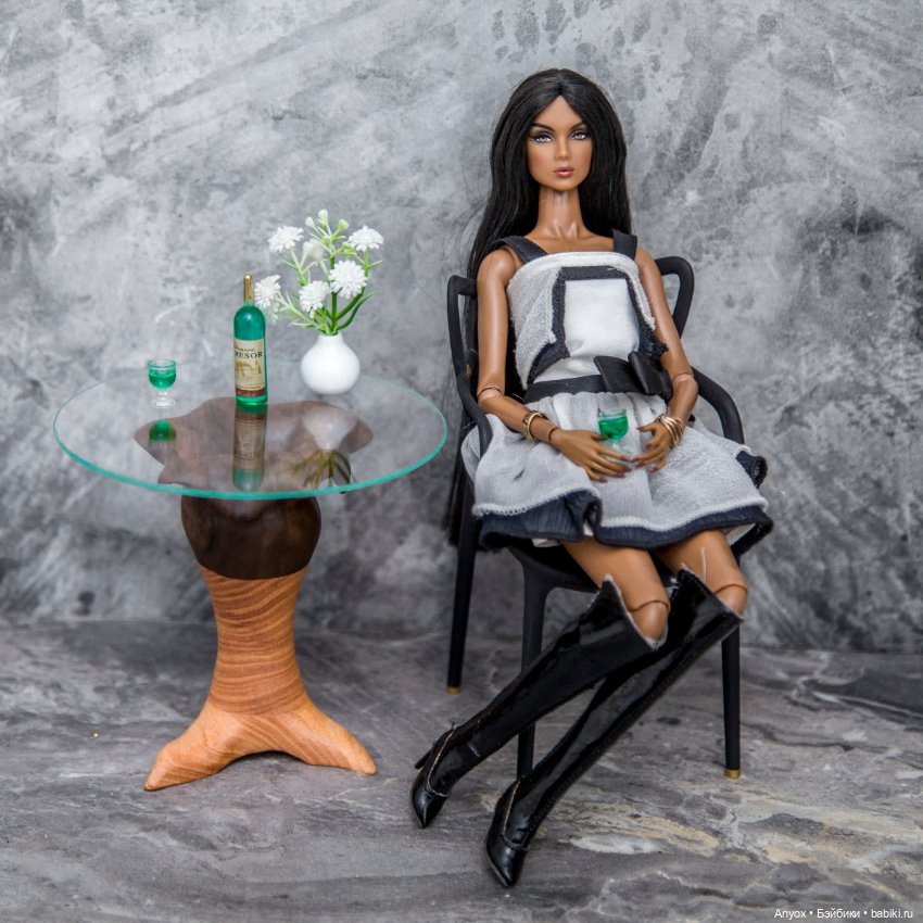 Кофейный Столик - Цветок — Кукольная мебель (фото 9)