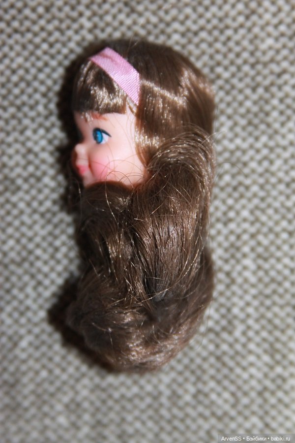 Голова винтажной 1969 Tutti от Маттел (фото 3)