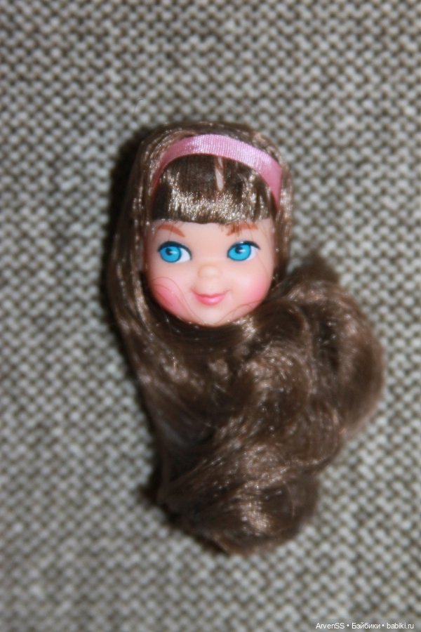 Голова винтажной 1969 Tutti от Маттел