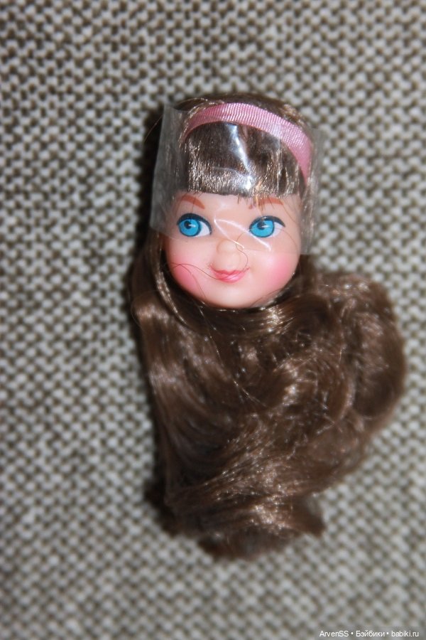 Голова винтажной 1969 Tutti от Маттел (фото 6)