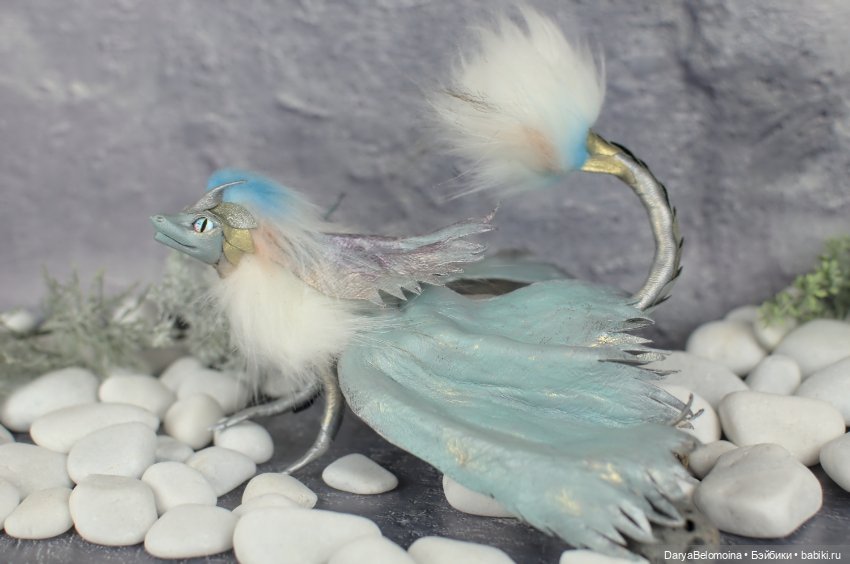 Перламутровый дракон — Авторские игрушки (фото 4)