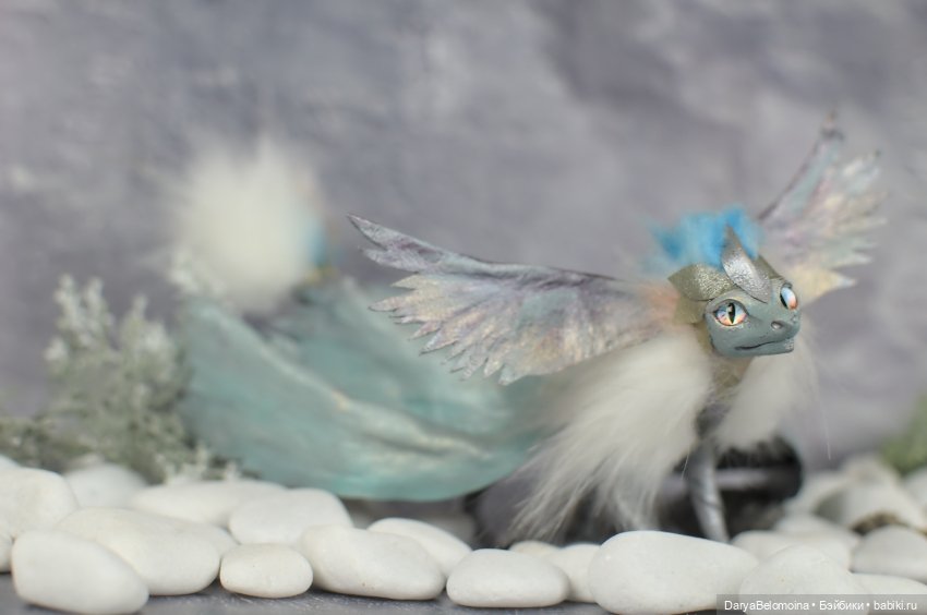 Перламутровый дракон — Авторские игрушки (фото 3)