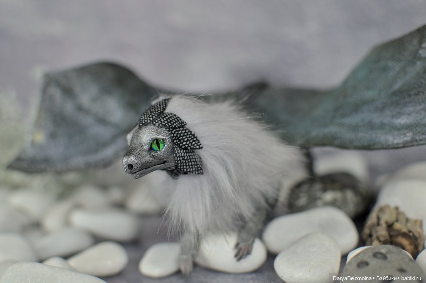 Серый зеленоглазый дракон (фото 10)