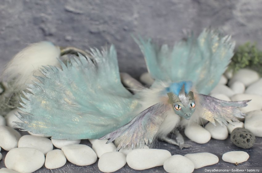 Перламутровый дракон — Авторские игрушки