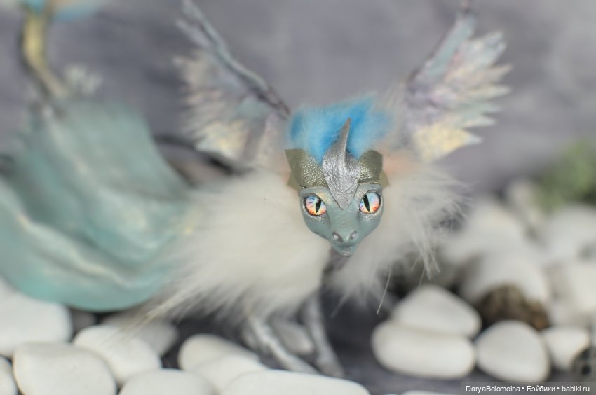 Перламутровый дракон — Авторские игрушки (фото 7)