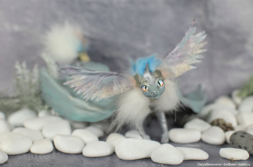 Перламутровый дракон — Авторские игрушки (фото 2)