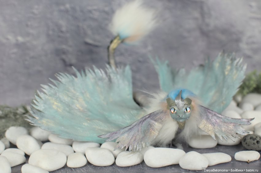 Перламутровый дракон — Авторские игрушки (фото 8)